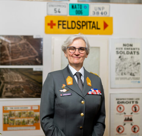 Ärztin und Offizierin im Österreichischen Bundesheer Sylvia Sperandio