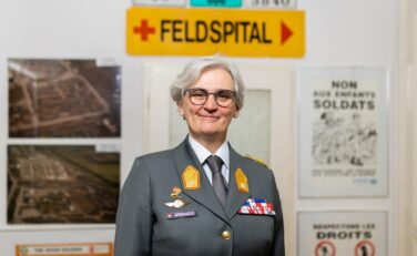 Ärztin und Offizierin im Österreichischen Bundesheer Sylvia Sperandio