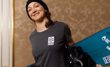 Freeride-Snowboard-Weltmeisterin Manuela Mandl